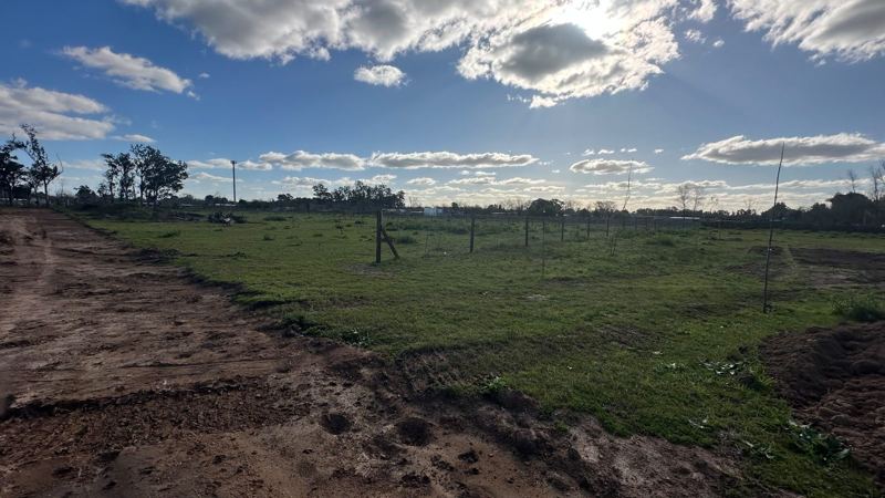 El terreno de Las Flores con la calle abierta